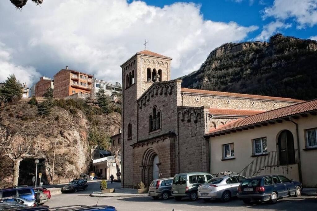 Cal Cinto - Apartamento Rustico Y Renovado 7P Guardiola de Bergueda Extérieur photo