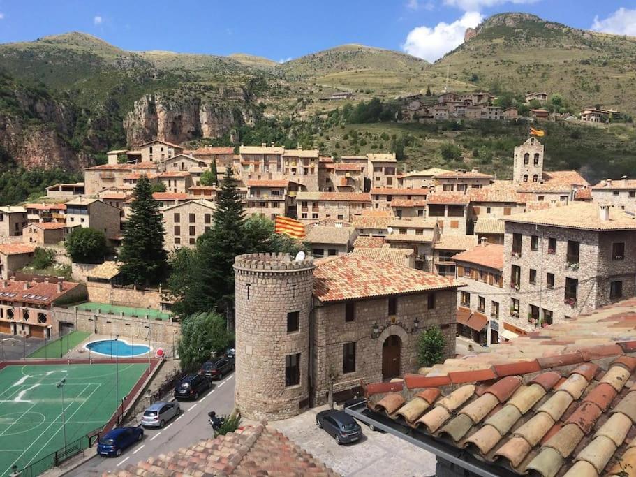 Cal Cinto - Apartamento Rustico Y Renovado 7P Guardiola de Bergueda Extérieur photo
